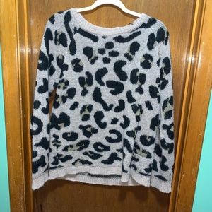 Cheetah sweater